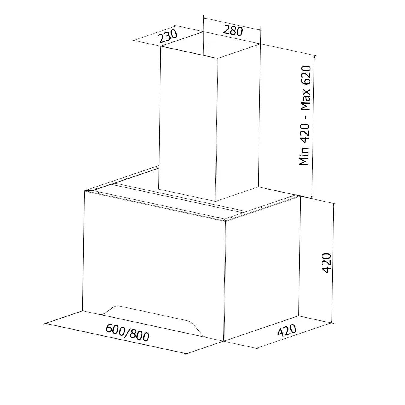 Måltegning RørosHetta Gaia 60 cm