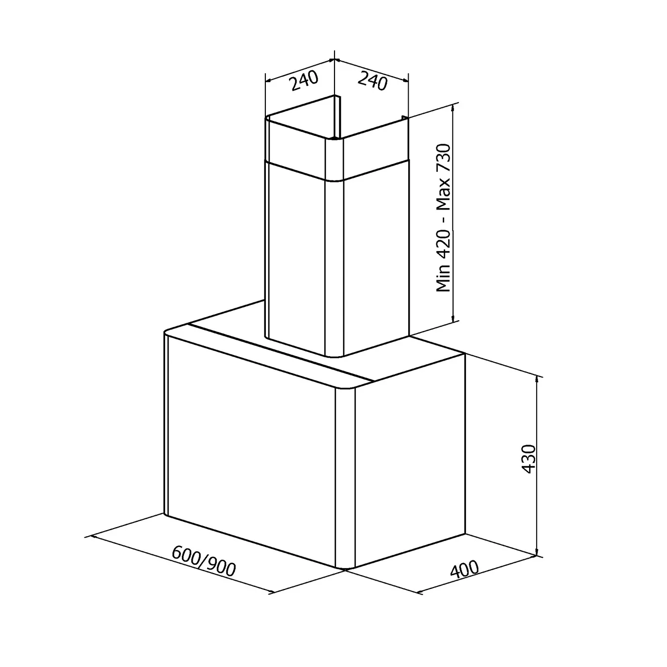 Måltegning RørosHetta Titan 90 cm