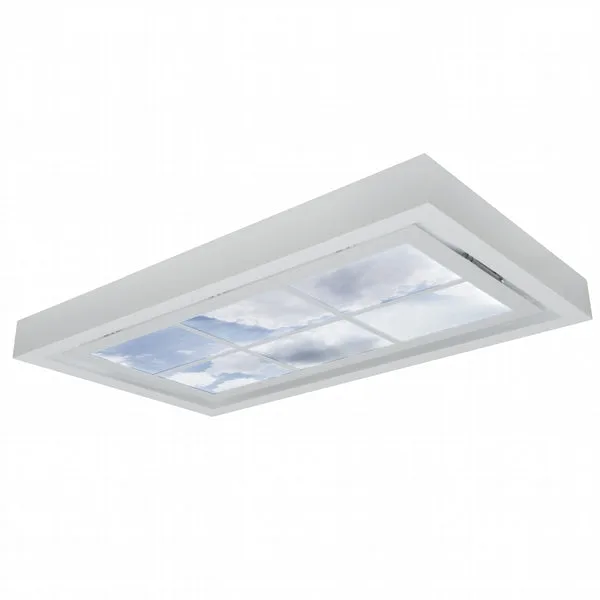 Silverline SM 4262 Skydoor Hvid 100 cm