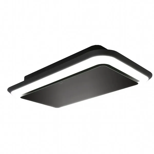 Silverline SM 4265 Side Lighted Sort 100 cm Ekstern motor