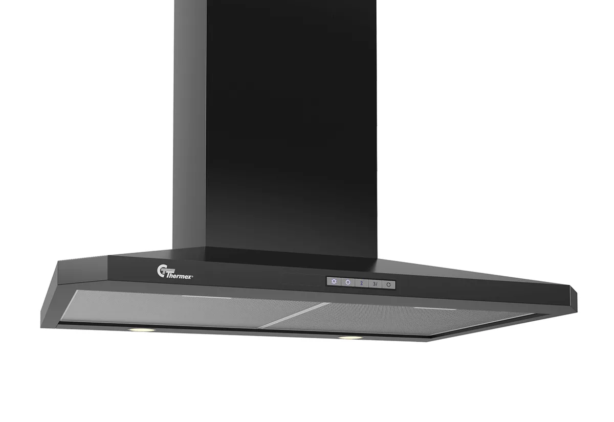 Thermex Decor 787 væg 700 mm · Sort · Uden motor