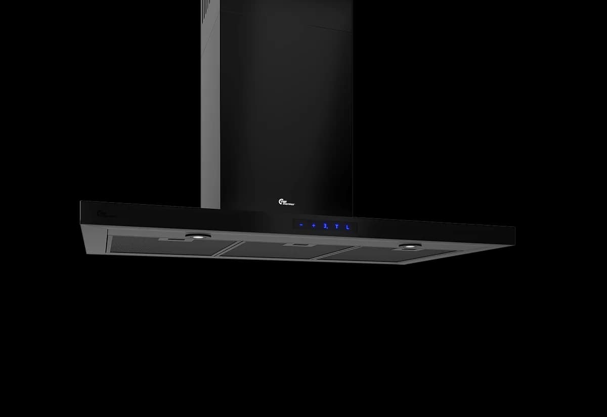 Thermex Harwich II væg 900 mm · Sort · Uden motor
